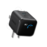 Anker Nano Charger (45W, Smart Display, 180° Foldable)