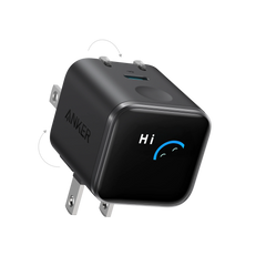 Anker Nano Charger (45W, Smart Display, 180° Foldable)